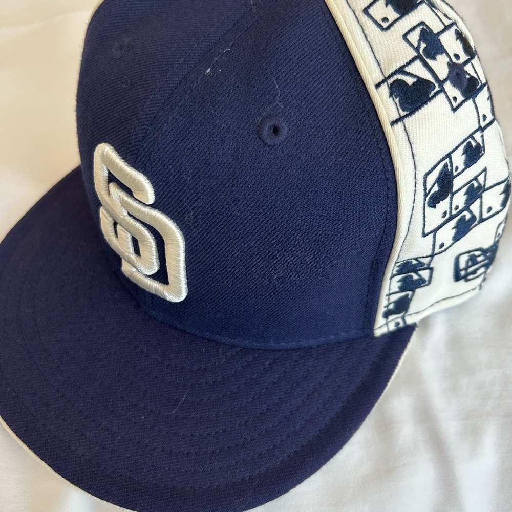 New Era San Diego Padres Navy and White Baseball Cap